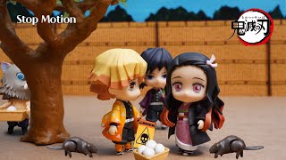 (Demon Slayer) Don't eat, Inosuke  Stop Motion Animation