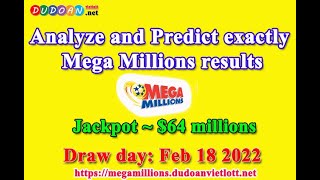 How to get Mega Millions numbers predictions on Friday 18-02-2022? Jackpot ~ $64 millions