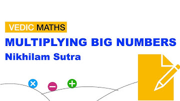 Nikhilam Sutra for Multiplication of Numbers Part 1 | Vedic Maths & Mental Arithmetic