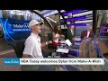 Caitlin Clark surprises Make-A-Wish's Dylan Langholf with a special message | NBA Today