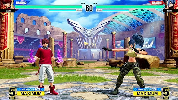 CHRIS OROCHI VS LEONA - KOF XV