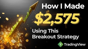 How I Made $2,575 Using This Breakout Strategy on Gold Futures (Full TradingView Setup)