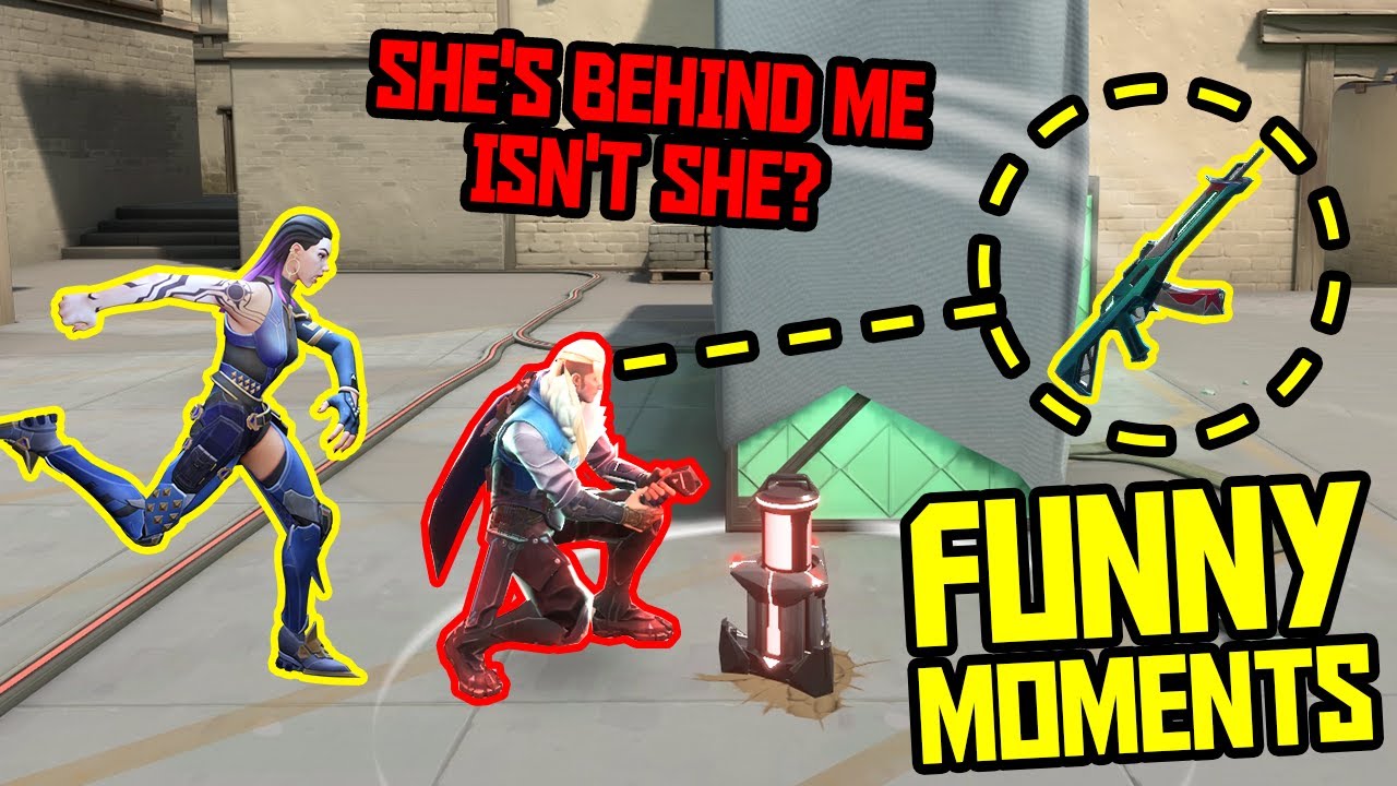 FUNNIEST MOMENTS IN VALORANT #52…
