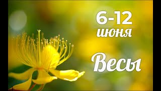 ВЕСЫ♎❤️6 июня по 12 июня. Таро прогноз для Весов/Tarot forecast from 6 to 12 June for  Libra.