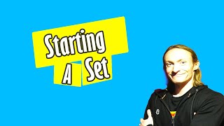 Stand Up Comedy  5 Tips  (HOW TO START A SET)
