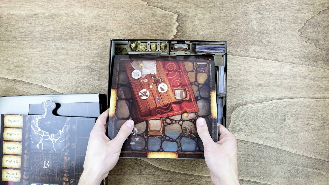 The Broken Token Organizer For Mice & Mystics: Downwood Tales - Wooden Storage Box & Trays - View #7