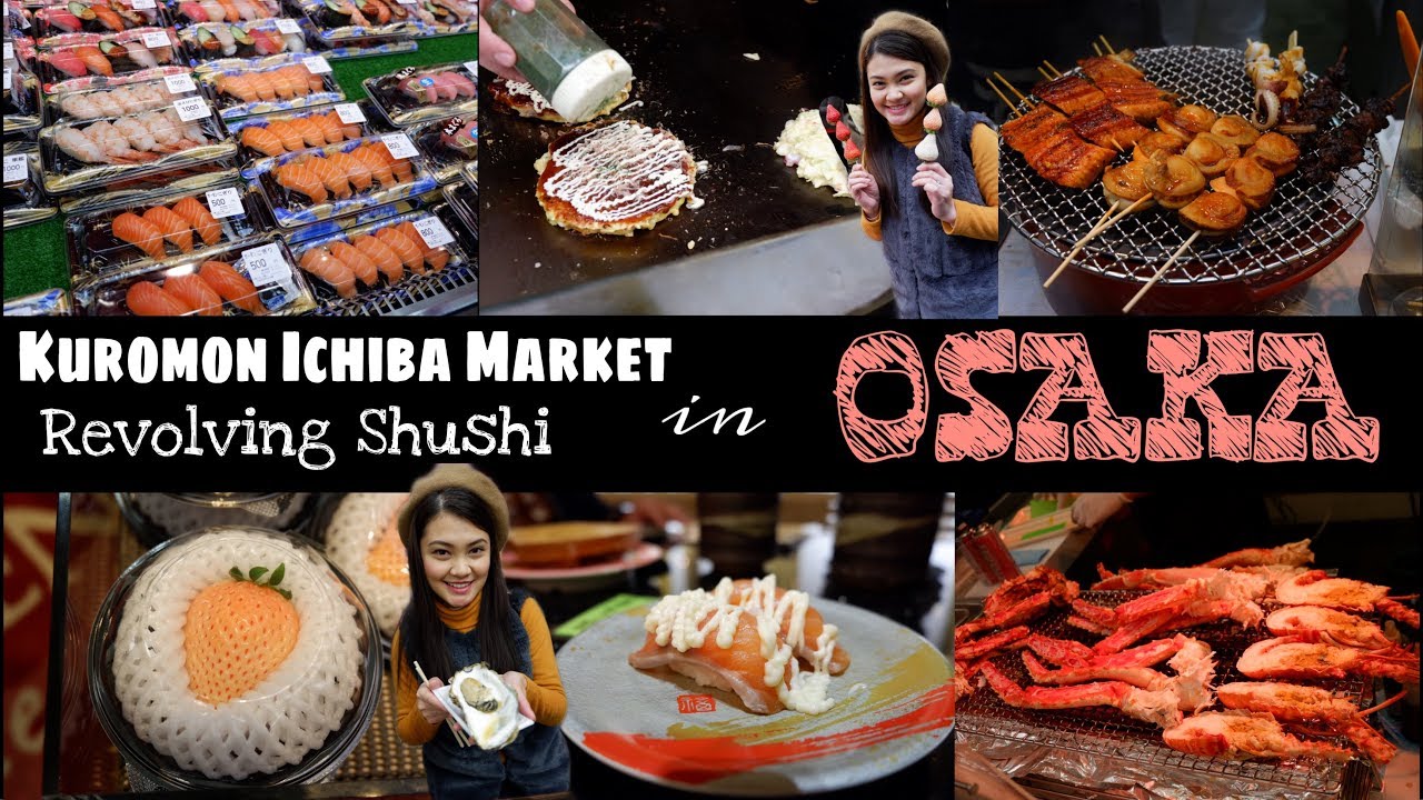 Must Try Foods in Osaka, Japan | Vlog#5 - YouTube