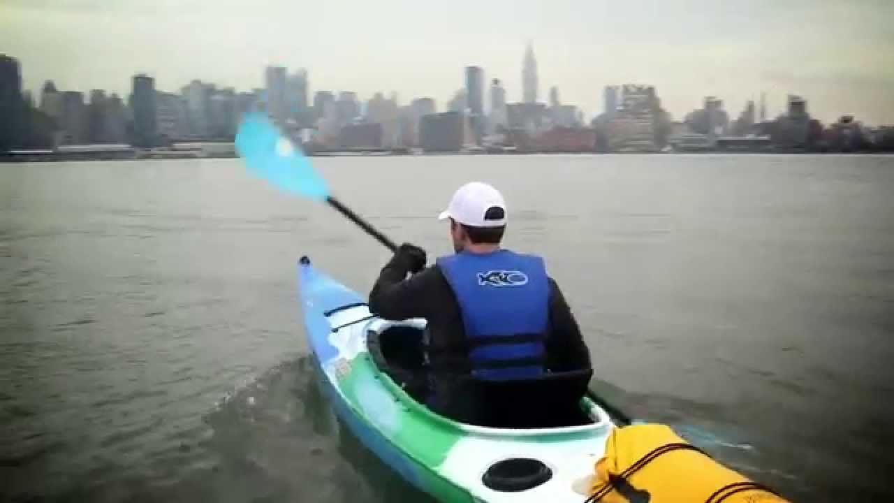 Adventures in Nature: Hudson River Kayak Commuter - YouTube