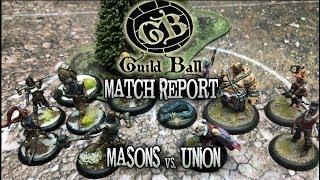 Guild Ball Season 4 Match Report - Masons vs. Union