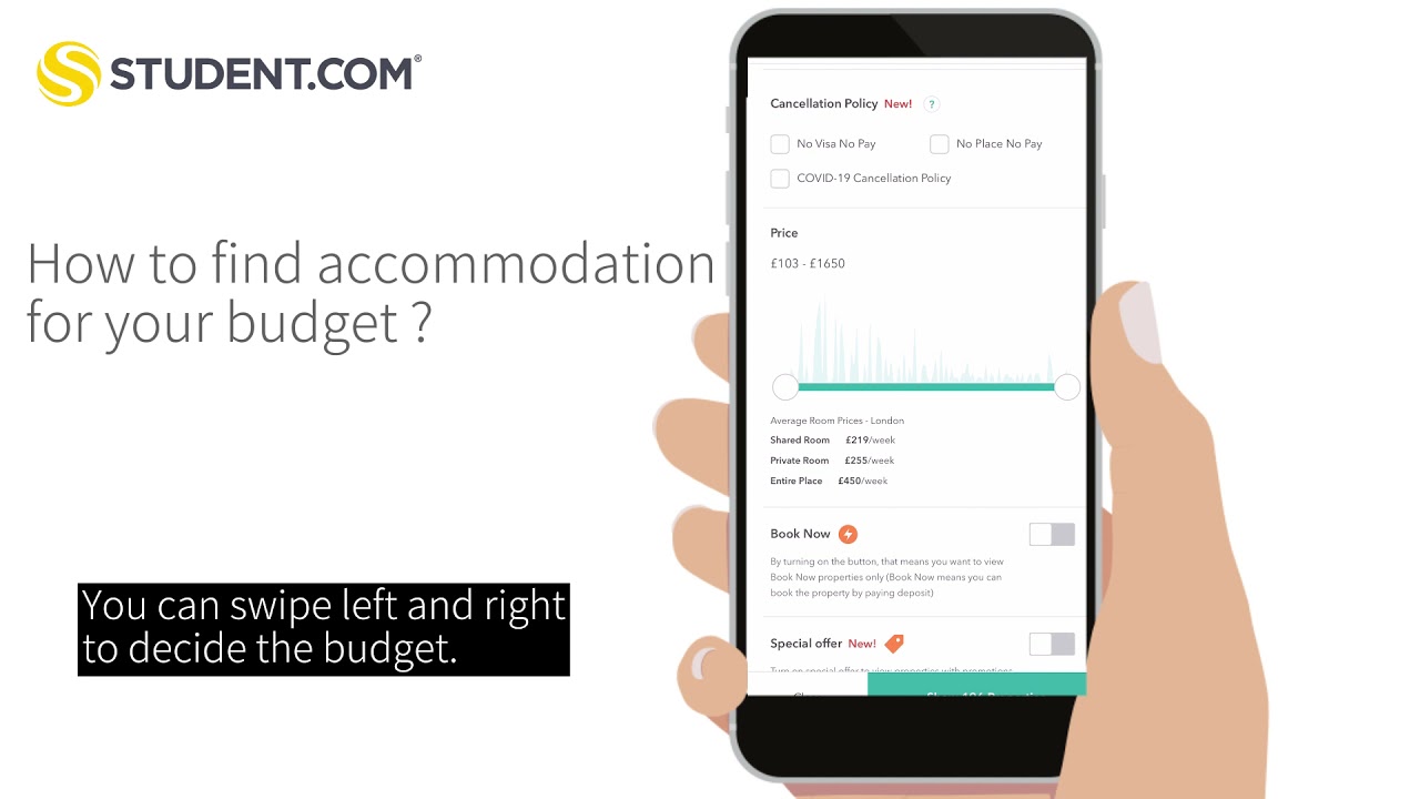 Finding student accommodation for your budget
