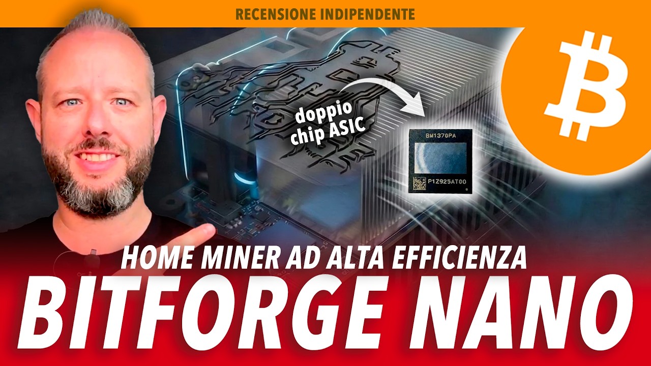 BITFORGE NANO: RECENSIONE BITCOIN ASIC HOME MINER (alternativa a ...
