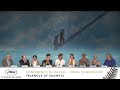 TRIANGLE OF SADNESS - PRESS CONFERENCE - EV - CANNES 2022
