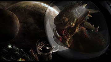 ZBrush 4 - Alien - Timelapse Modeling, Turntable and Compositing - Dethan