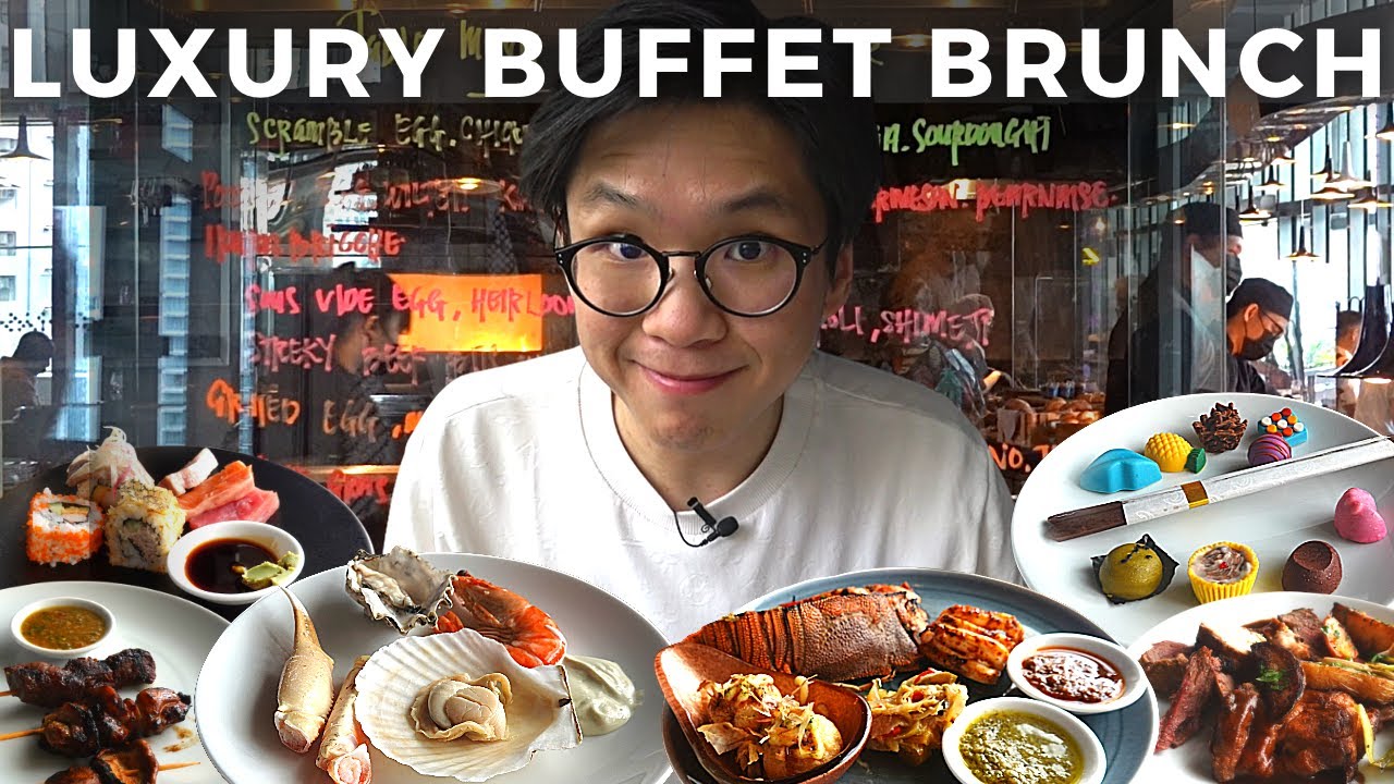 Mouth Watering All You Can Eat Luxury Buffet Brunch At W Hotel Malaysia En 中cc Youtube