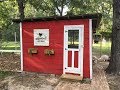 Chicken Coop Built Out Of An Old Shed