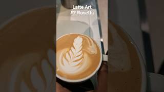 Latte Art Journey #2 Rosetta #latteart #coffeelatteart #coffee #espressoyourself #barista #latte