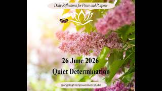 Quiet Determination #SteadyCommitment #InnerDrive