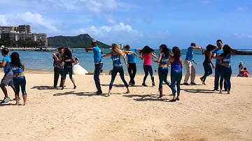 Honolulu Zouk Flashmob 2015