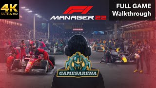 F1 Manager 2022 - French Grand Prix - Part 1 - 4K Gameplay - PS5 - (No Commentary) - 2022