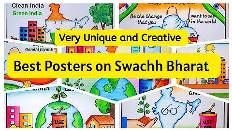 Swachhta hi Seva | Swachh Bharat Abhiyan Poster Drawing Ideas | Swachh Bharat Abhiyan Drawing
