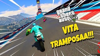VITA TRAMPOSAAAAAA!! BEBE MILO EN GTA5 CARRERAS MOTOS