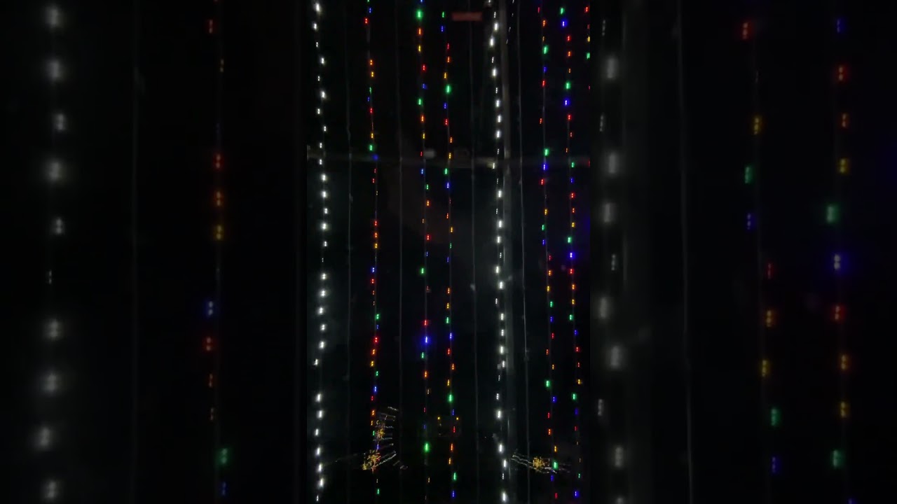 One last look at Christmas lights along the Concho River in San Angelo, TX for 2023!