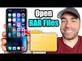 How To Open RAR Files On iPhone Or iPad