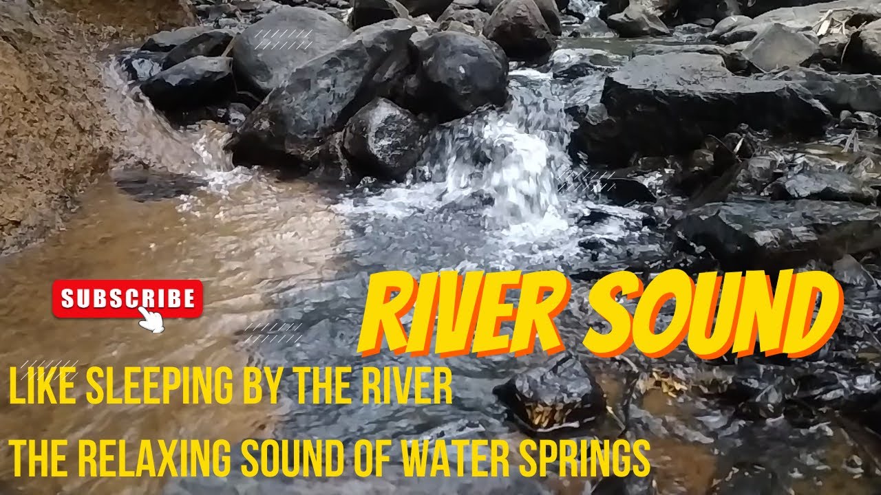Like sleeping near a river. Relaxing sound of rushing water.Get peace ...