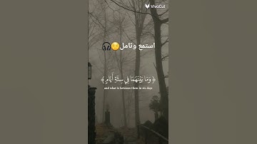 [سورة السجدة]رقم الصفحه(415)رقم الايه(4)استمع وتامل😌🎧