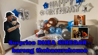 Surprise pacar DHEA SIREGAR- di bantu thebasurahouse 💙🐼