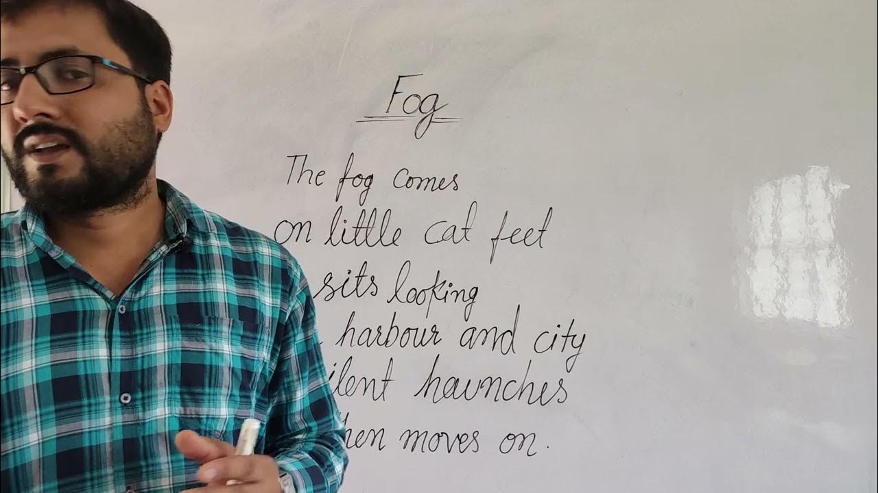 'Fog' by Carl Sandburg YouTube