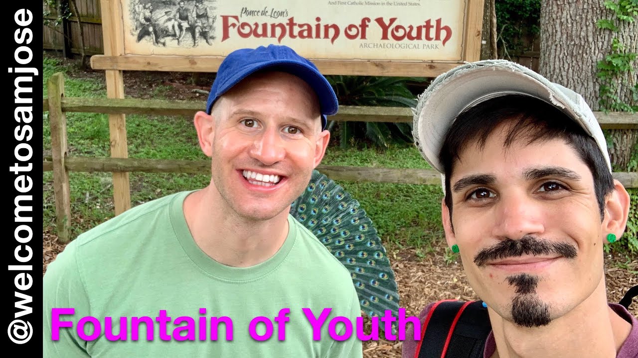 Younger in the Morning - Fountain of Youth Archaeological Park in St. Augustine, Florida