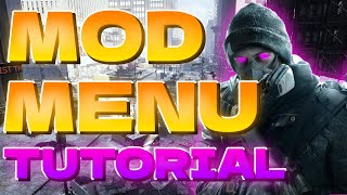 The Division 1 Mod Menu Tutorial 2024