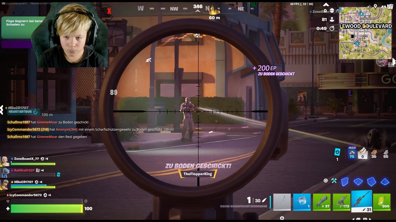 Fortnite - Chapter 7 - Battle Royale Squad - die with a smile