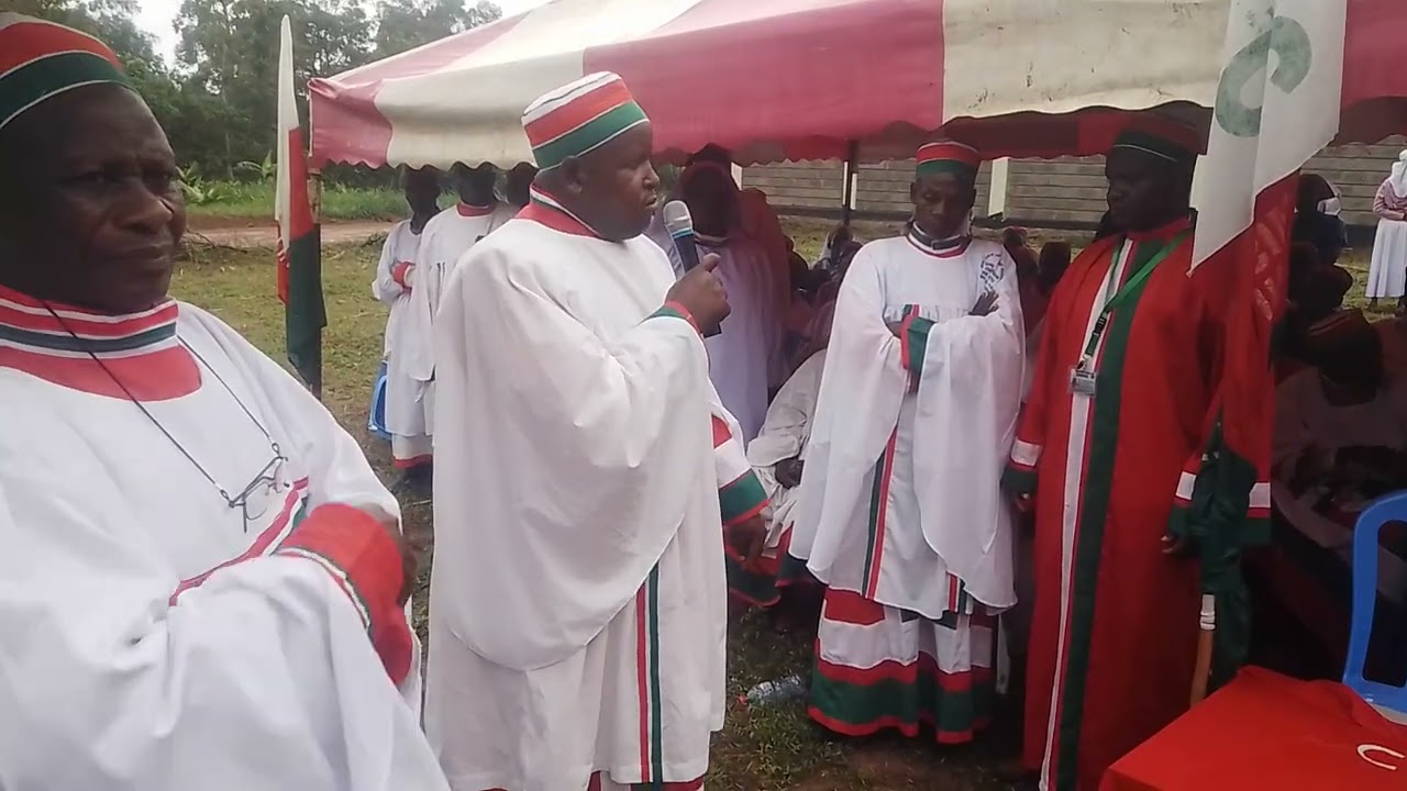 Sikiliza ujumbe wa hat bishop wa chekalin aki towa utuba Kwa bishop adamba apa chemua bungoma 