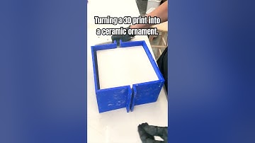 This is a brief overview of plaster mold making to create slip cast ceramic ornaments.