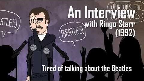 Ringo Starr Is Tired Of Talking About The Beatles (Radio.com Minimation)