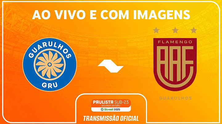 JOGO COMPLETO: GUARULHOS X AA FLAMENGO | RODADA 5 | PAULISTA SUB-23 2ª DIVISÃO SICREDI 2025