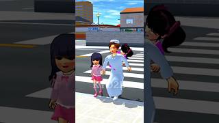 Yuta Dan Baby Ciline Menolong Orang Menyebrang Jalan sakuraschoolsimulator shorts viral