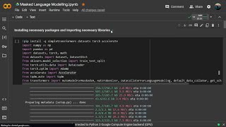 Masked Language Modeling In Python with DistilBERT | NLP Projects
