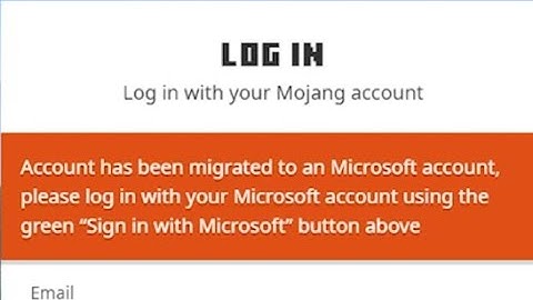 The Mojang Microsoft Account Migration Experience