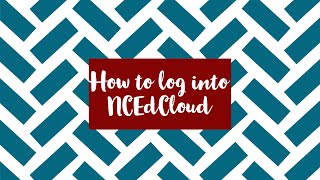 How to access NCEdCloud for PS