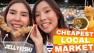 Cheapest Local Night Market HIDDEN in Bangkok!  Only the Locals Know! Sai Tai Centre Market 2023