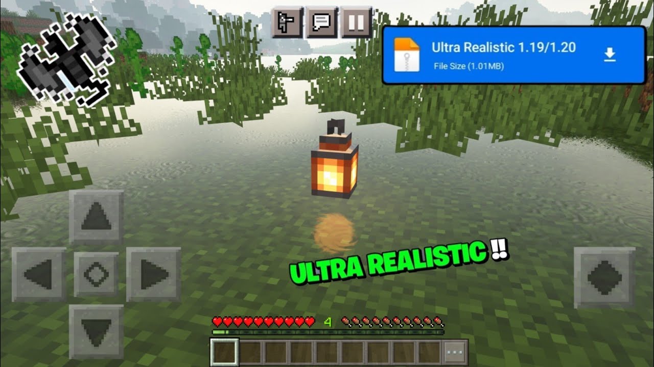 [ 1.19.83 ] Ultra Realistic Shader Minecraft Pe 1.19 / 1.20+ 🥀 | Render ...