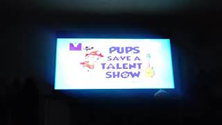 Pups Save A Talent Show Title Card