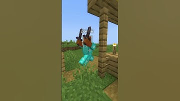 Minecraft, But If I SNEAK RANDOM Things Happen.... | #shorts #minecraft #mrenderdragon |