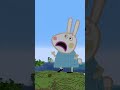 Screaming peppa pig characters in minecraft