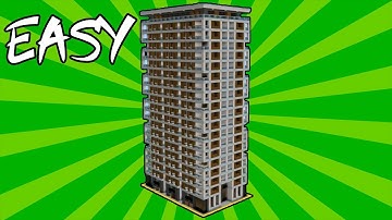Minecraft: How to Build a Modern Skyscraper in Minecraft | Minecraft Modern Skyscraper Tutorial