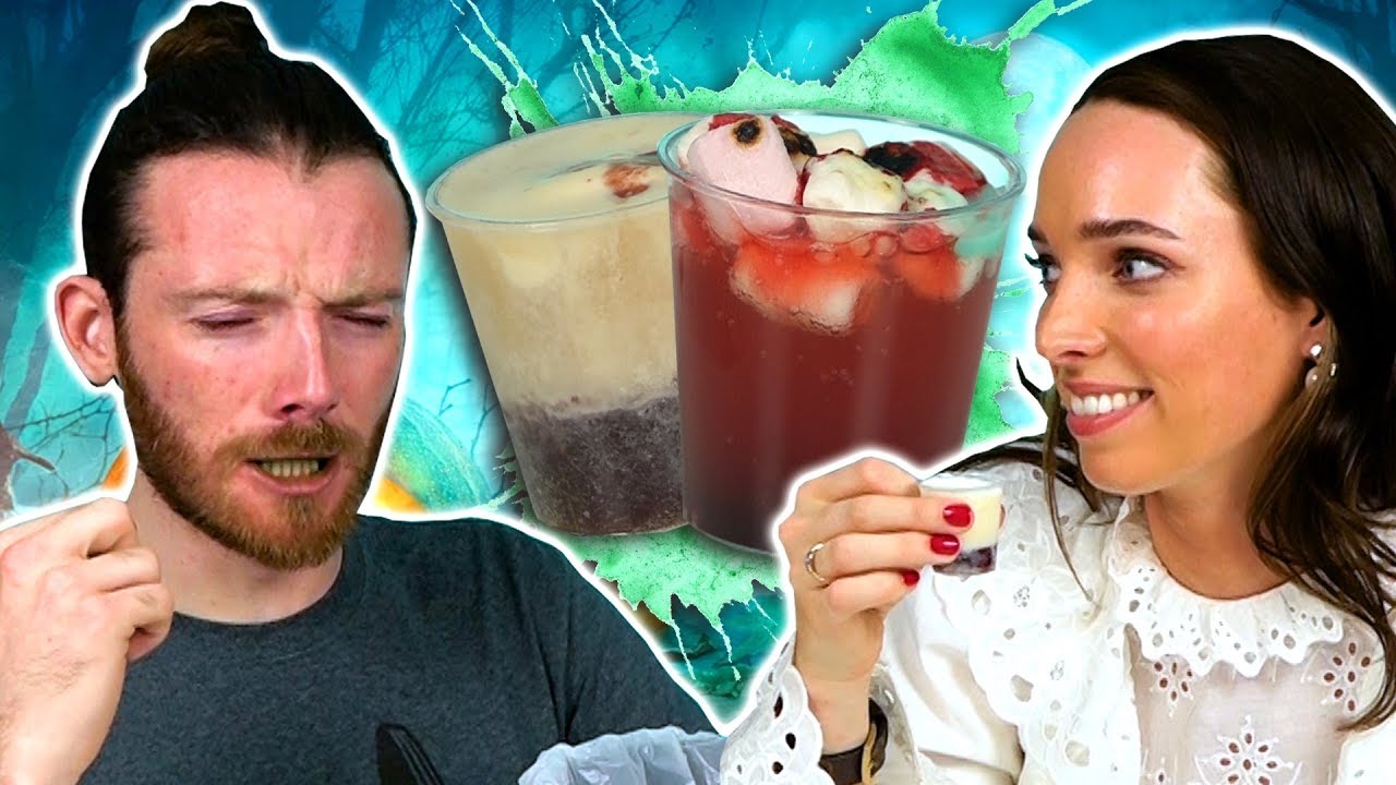 Irish People Try Gross Halloween Shots