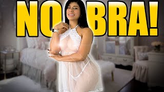 4K Transparent Lingerie For The Night Try On Haul